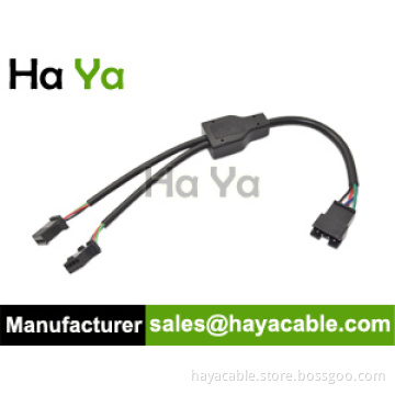 4-Pin JST SM 2 Way Splitter Cable